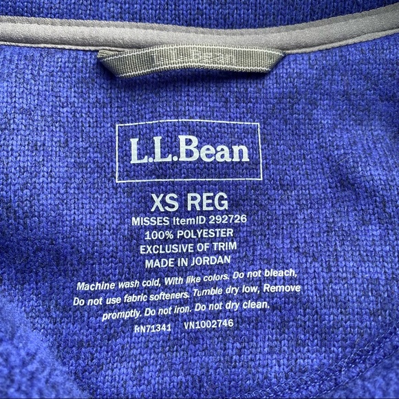LL Bean Snap Henley Sweater - Picture 6 of 8